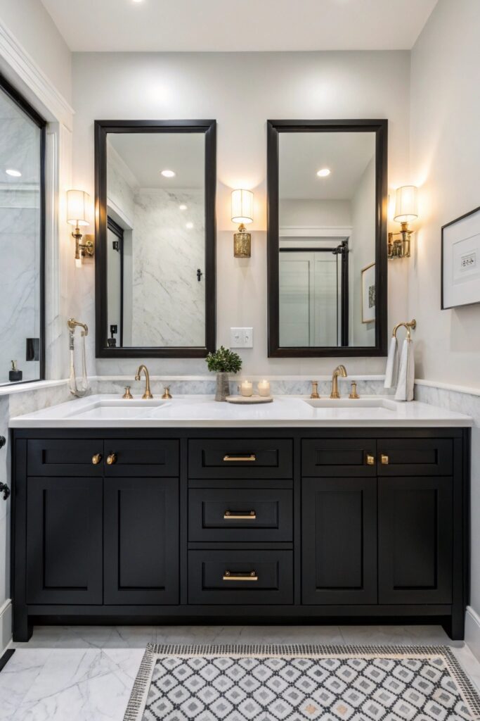 10 Black Bathroom Ideas That Look Bold & Luxurious 10 Black Bathroom Ideas That Look Bold & Luxurious
