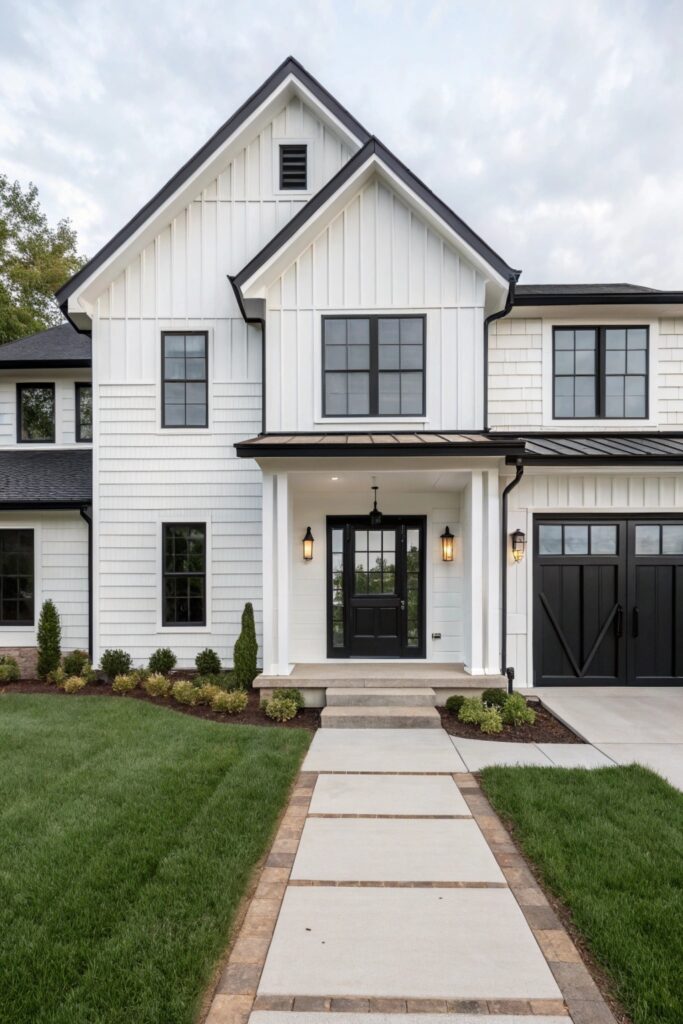 12 Modern Farmhouse Exterior Ideas That Boost Curb Appeal