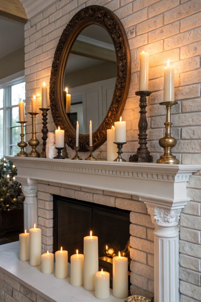 10 Winter Mantel Decorating Ideas That Feel Pinterest-Worthy