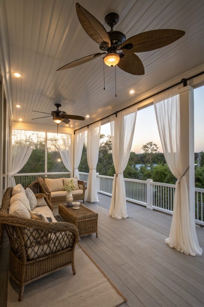 12 Screened-In Back Porch Ideas for a Relaxing Outdoor Space 12 Screened-In Back Porch Ideas for a Relaxing Outdoor Space
