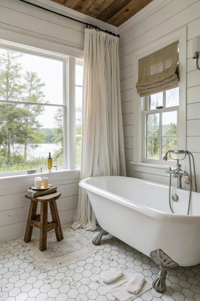 12 Farmhouse Bathroom Decor Ideas With Rustic Charm