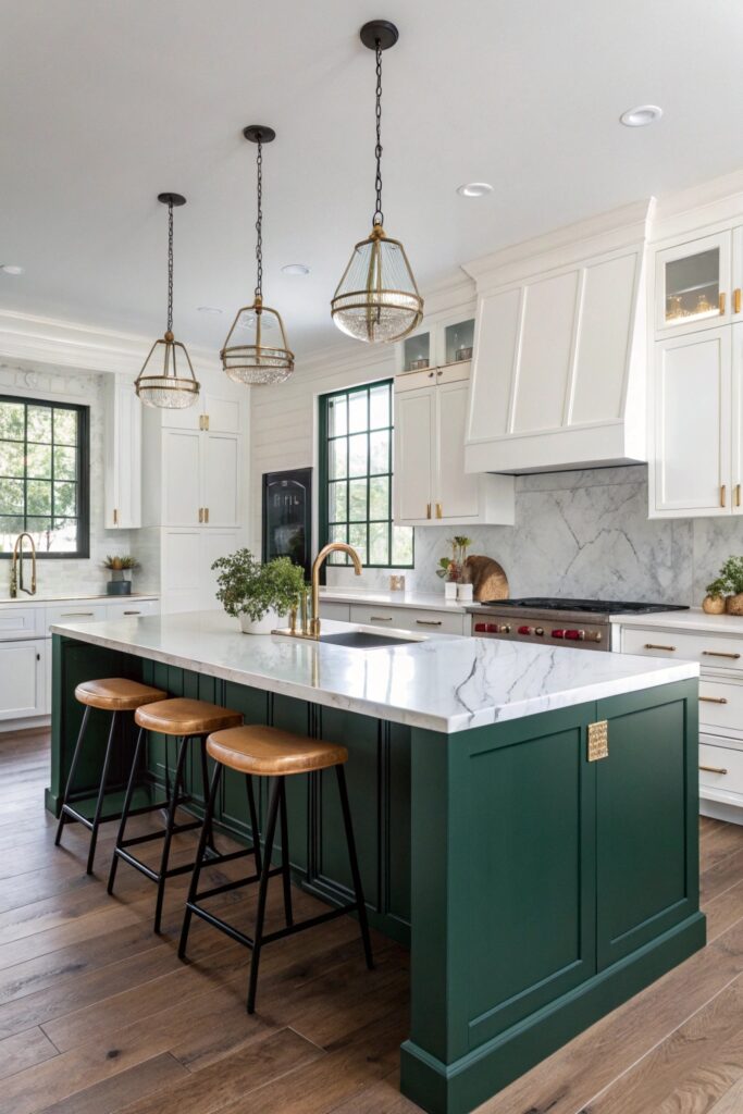12 Green Kitchen Designs That Feel Fresh & Modern
