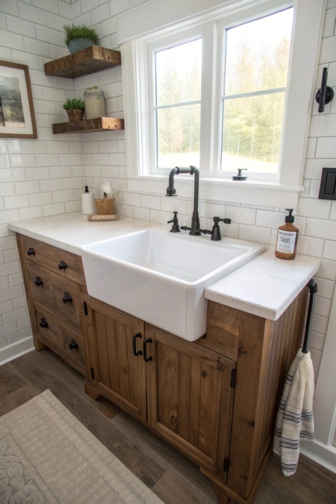 12 Farmhouse Laundry Room Ideas That Look Beautiful and Functional