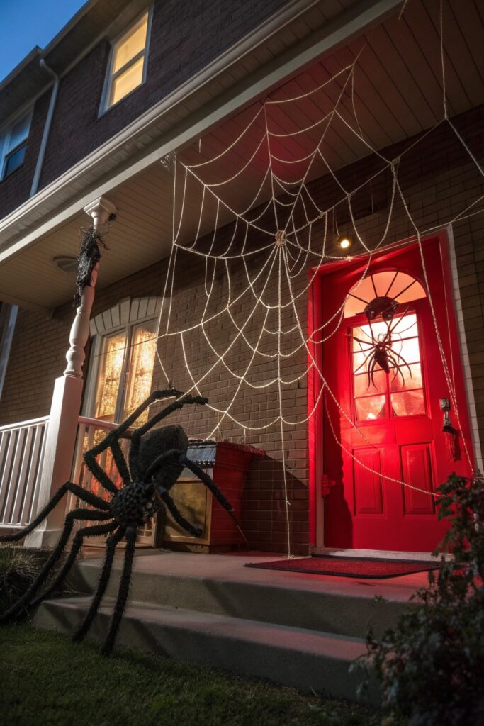 10 Halloween Door Decorations That Look Spooky and Stylish