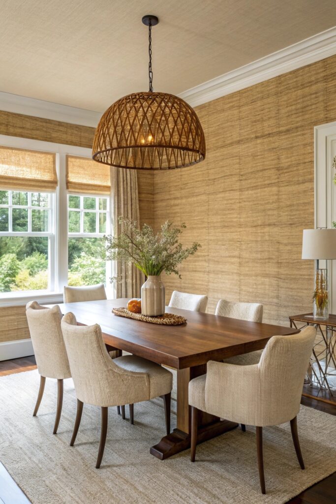 11 Dining Room Wallpaper Ideas That Make a Statement