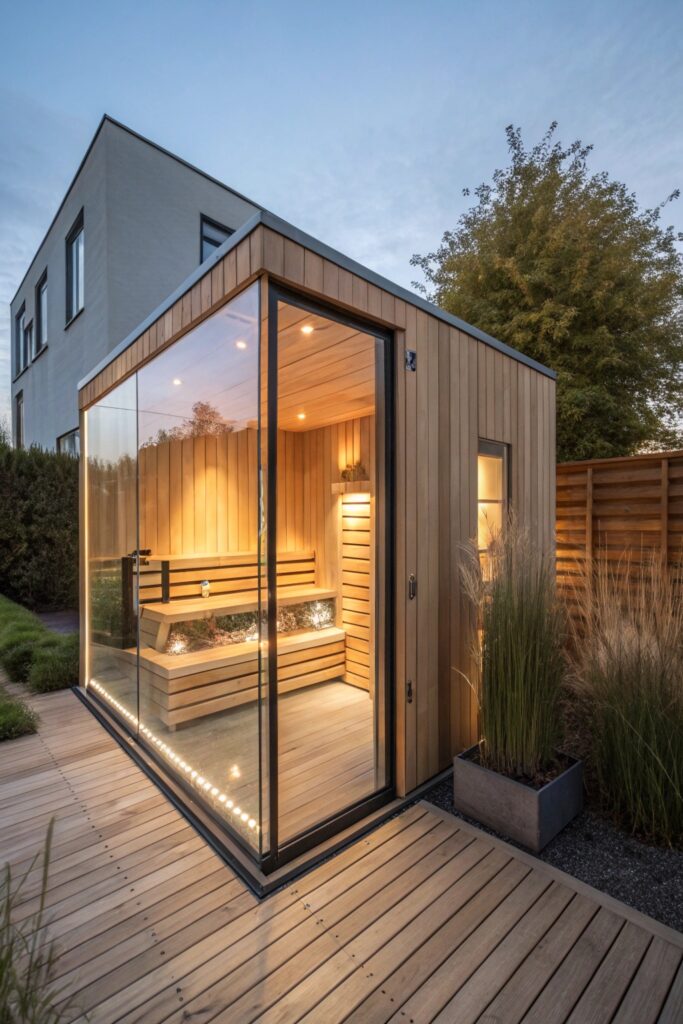 10 Outdoor Sauna Ideas for a Luxury Backyard Feel