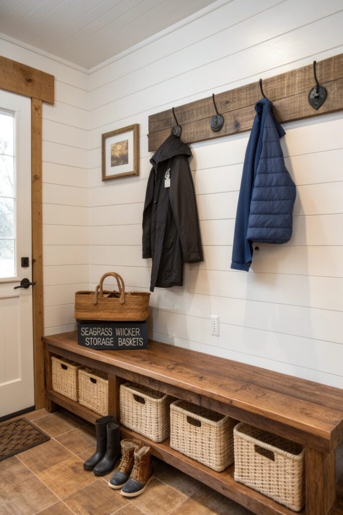 12 Rustic Farmhouse Mudroom Ideas With Cozy Charm 12 Rustic Farmhouse Mudroom Ideas With Cozy Charm
