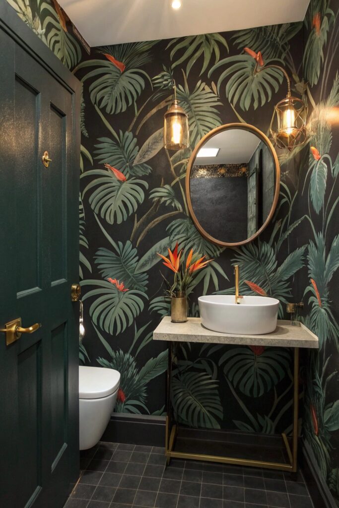 11 Powder Room Wallpaper Ideas That Wow Guests 11 Powder Room Wallpaper Ideas That Wow Guests