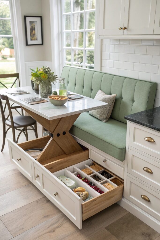 10 Kitchen Banquette Seating Ideas That Save Space
