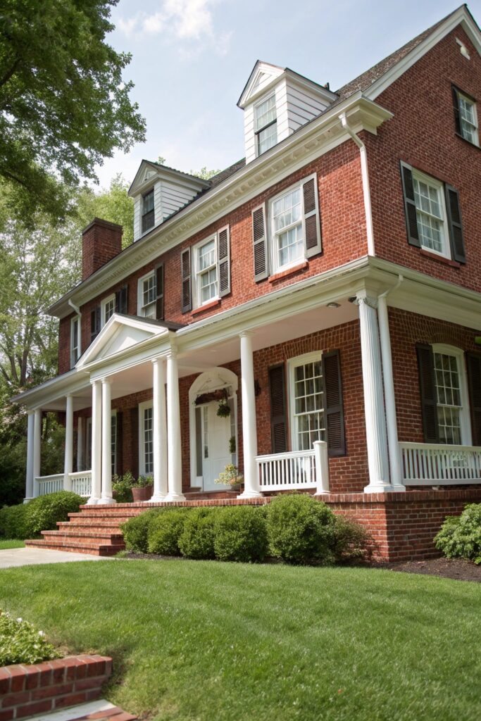 11 Red Brick House Exterior Ideas That Look Stunning