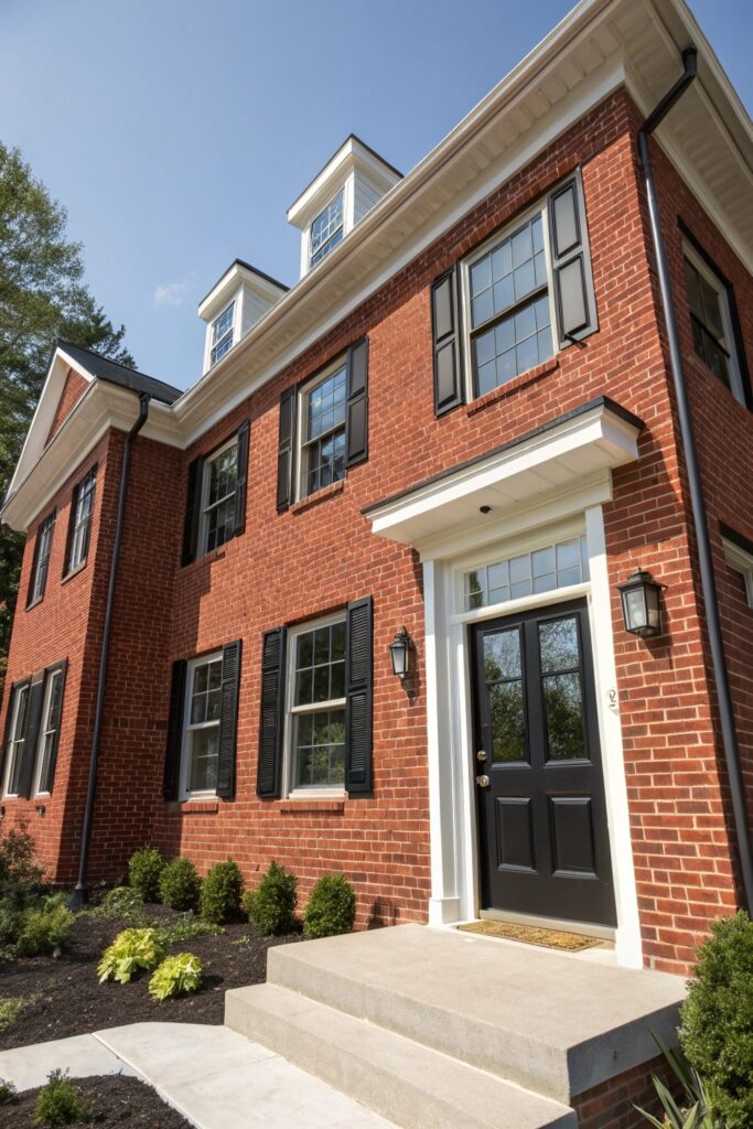 11 Red Brick House Exterior Ideas That Look Stunning