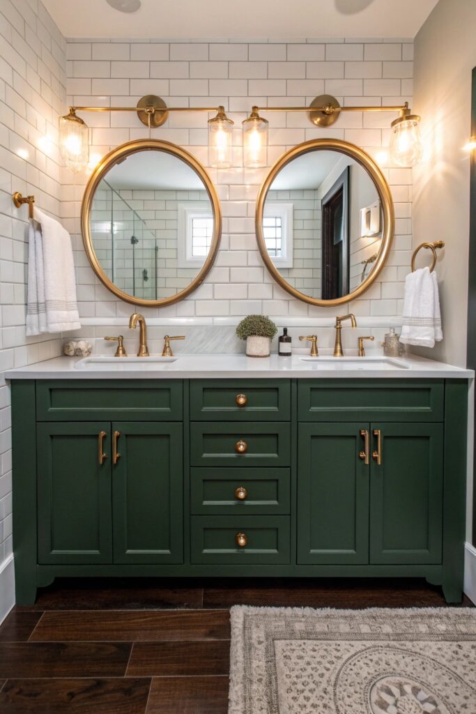 10 Green Bathroom Ideas That Feel Fresh & Relaxing
