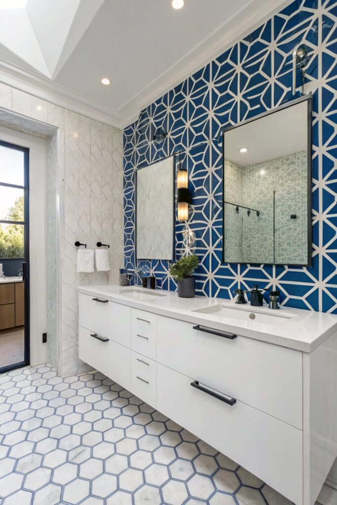 11 Bold Bathroom Wallpaper Ideas That Make a Statement