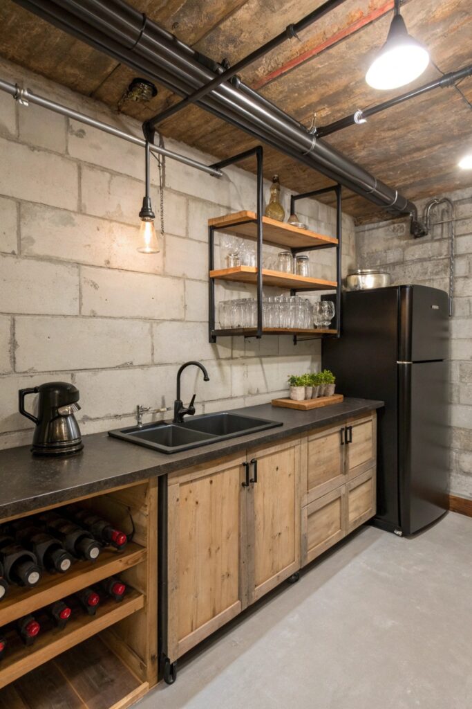 10 Basement Kitchenette Ideas That Add Function and Style