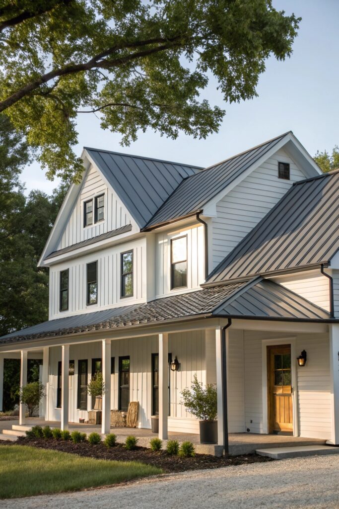 12 Modern Farmhouse Exterior Ideas That Boost Curb Appeal