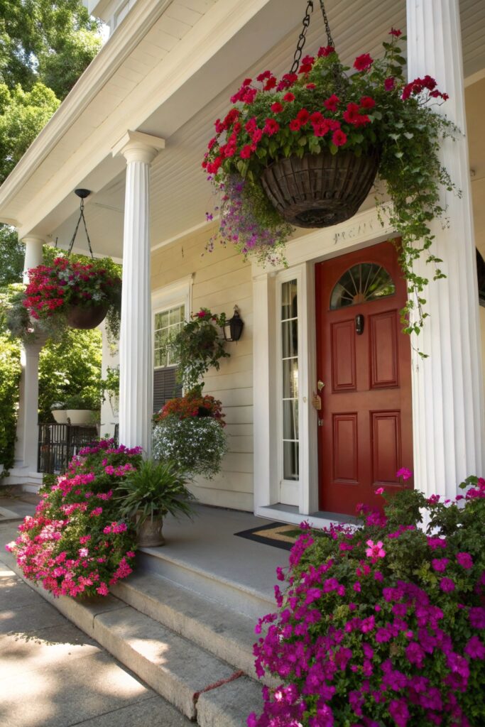 12 Front Porch Flower Ideas That Instantly Boost Curb Appeal