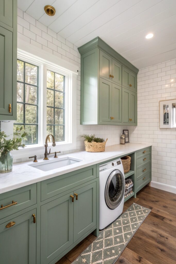 12 Farmhouse Laundry Room Ideas That Look Beautiful and Functional