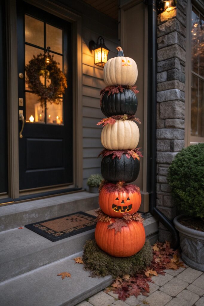 10 Halloween Door Decorations That Look Spooky and Stylish