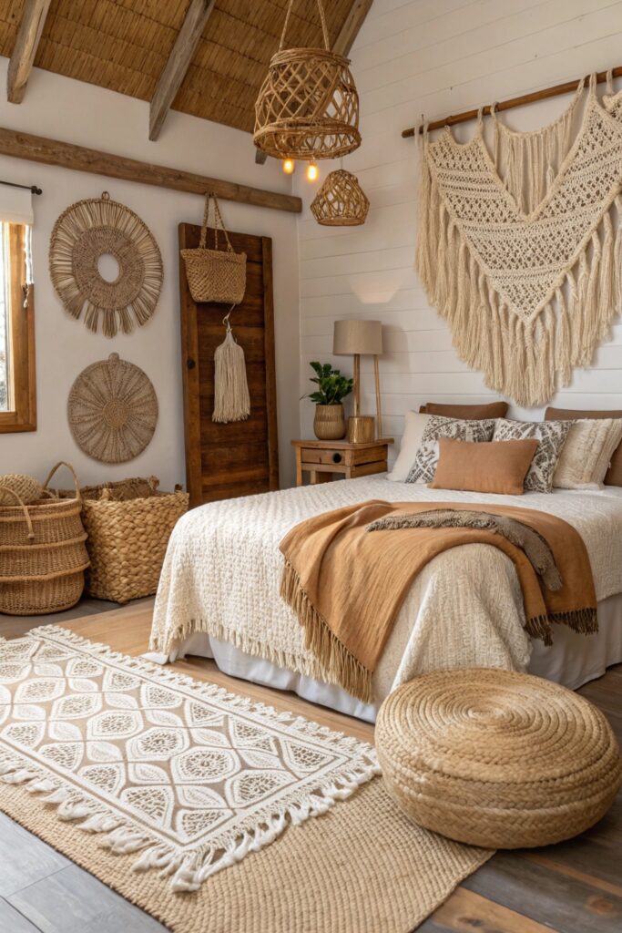13 Boho Farmhouse Bedroom Ideas That Feel Cozy and Stylish 13 Boho Farmhouse Bedroom Ideas That Feel Cozy and Stylish