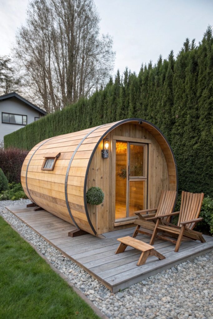 10 Outdoor Sauna Ideas for a Luxury Backyard Feel