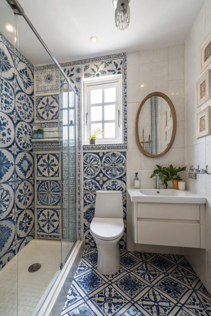 10 Moody Blue Bathroom Ideas That Look Dramatic and Elegant