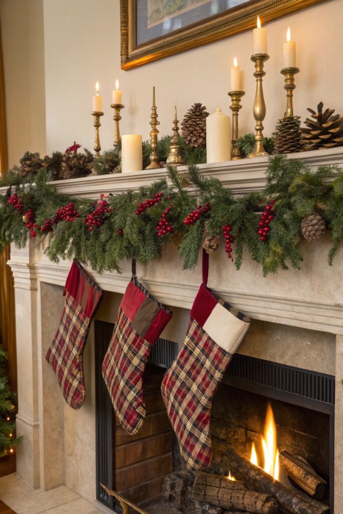 10 Winter Mantel Decorating Ideas That Feel Pinterest-Worthy