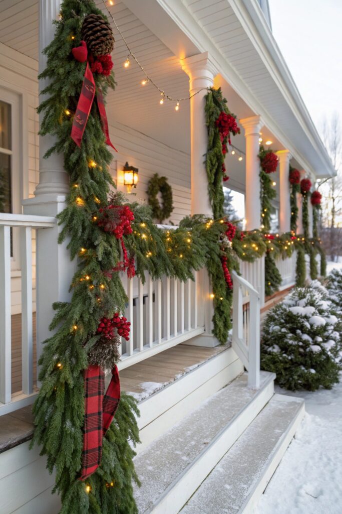 11 Front Porch Christmas Decor Ideas That Feel Festive