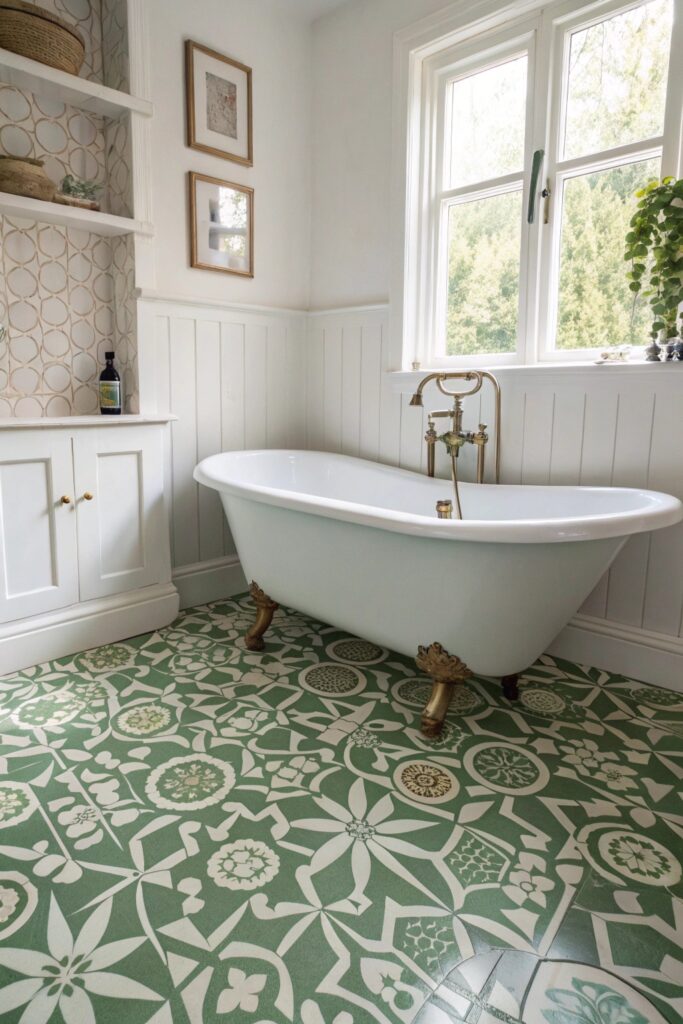 10 Green Bathroom Ideas That Feel Fresh & Relaxing