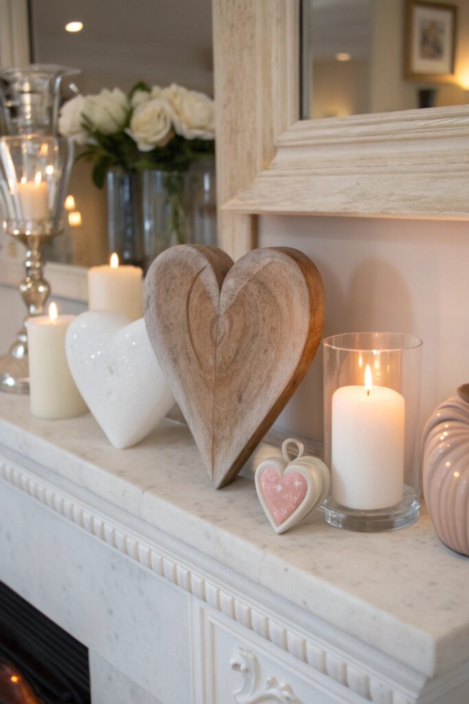 11 Valentine's Mantel Decor Ideas That Feel Romantic 11 Valentine's Mantel Decor Ideas That Feel Romantic