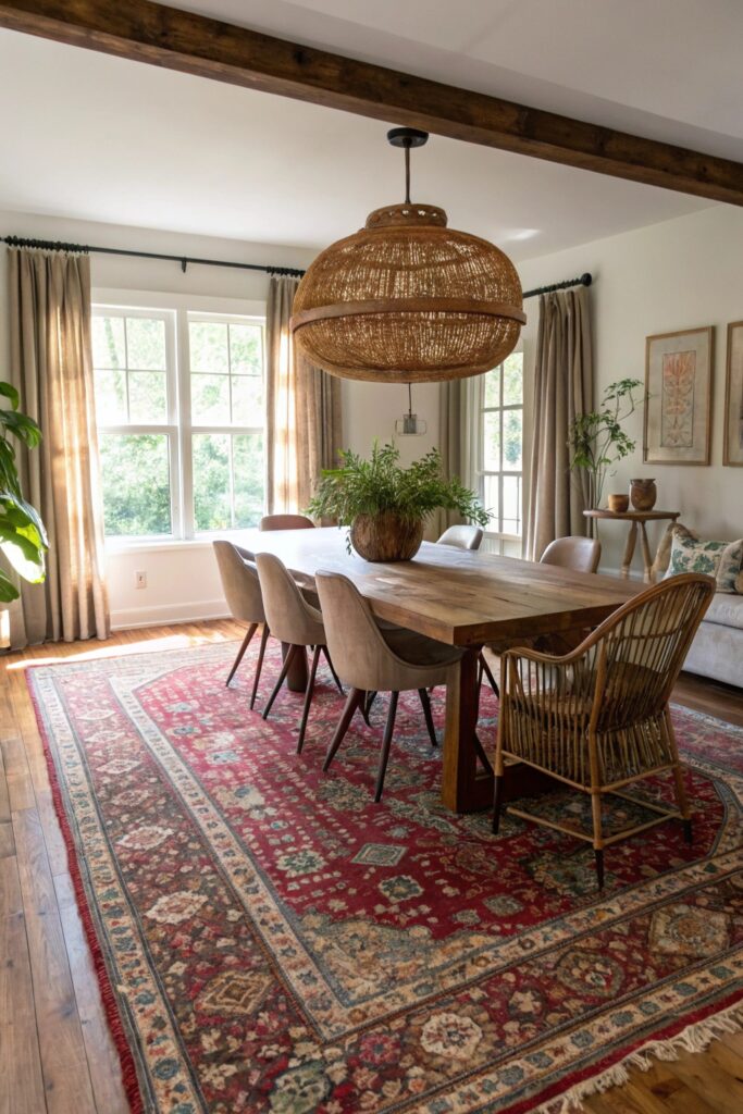 12 Boho Dining Room Decor Ideas That Feel Effortless