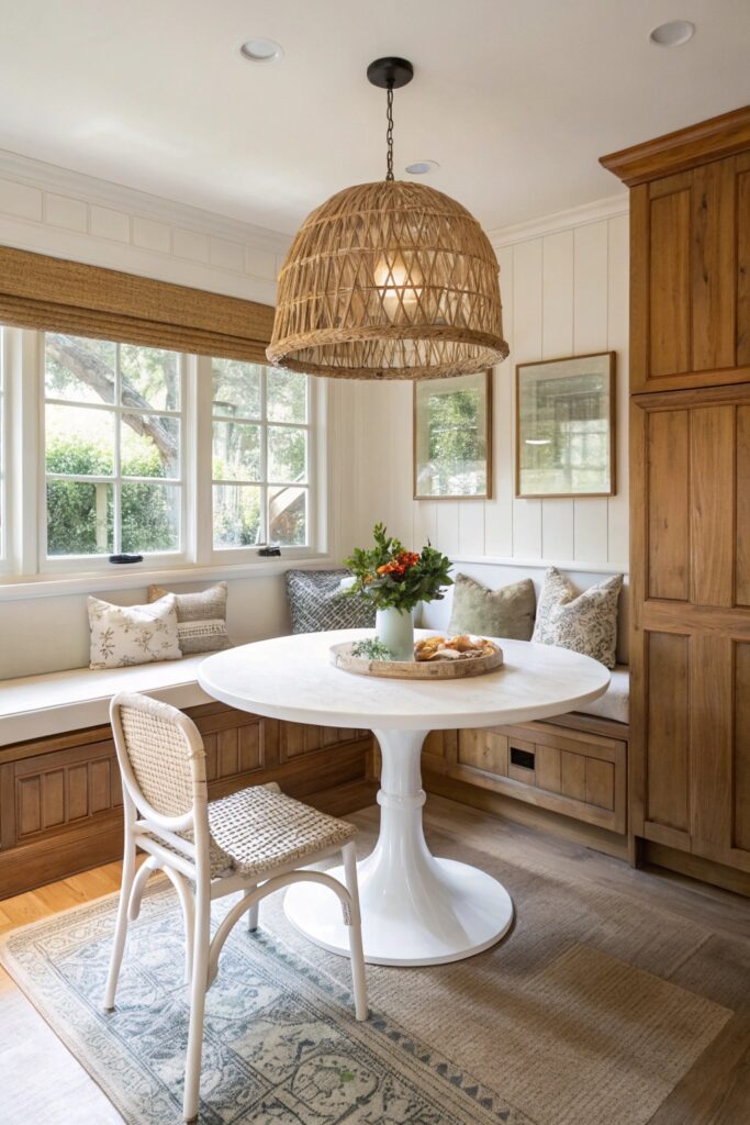 10 Kitchen Banquette Seating Ideas That Save Space