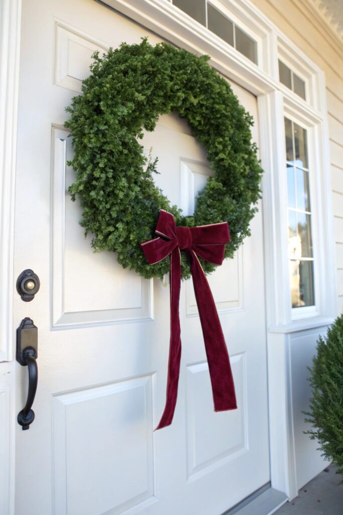 10 Winter Wreath Ideas That Make Your Front Door Pop