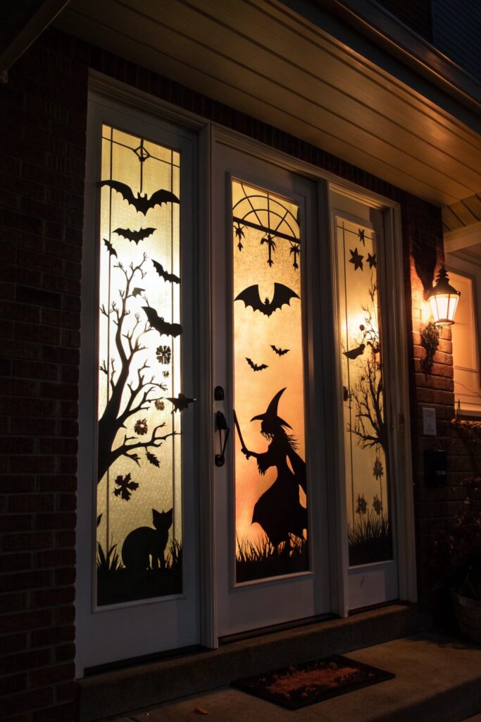 10 Halloween Door Decorations That Look Spooky and Stylish