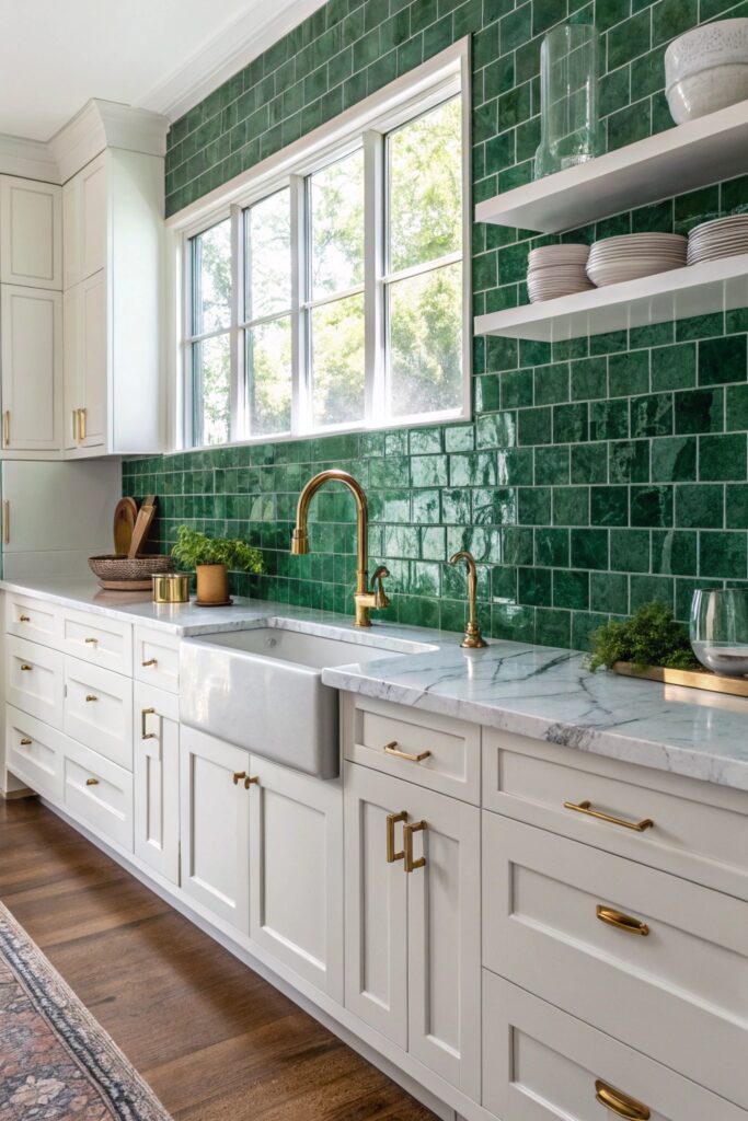12 Green Kitchen Designs That Feel Fresh & Modern