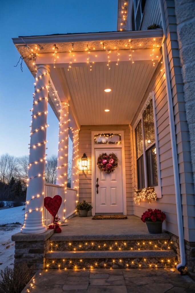 10 Valentine Front Porch Ideas That Feel Warm & Welcoming