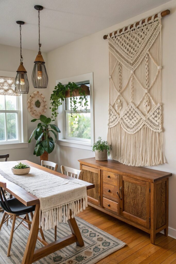 12 Boho Dining Room Decor Ideas That Feel Effortless