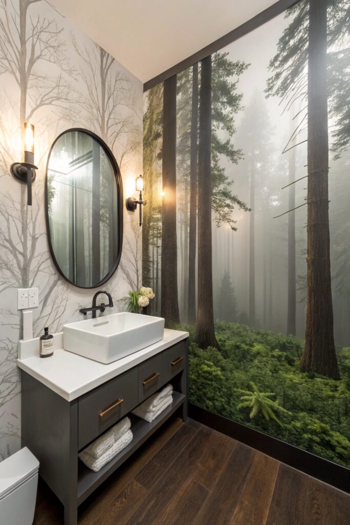 11 Powder Room Wallpaper Ideas That Wow Guests 11 Powder Room Wallpaper Ideas That Wow Guests