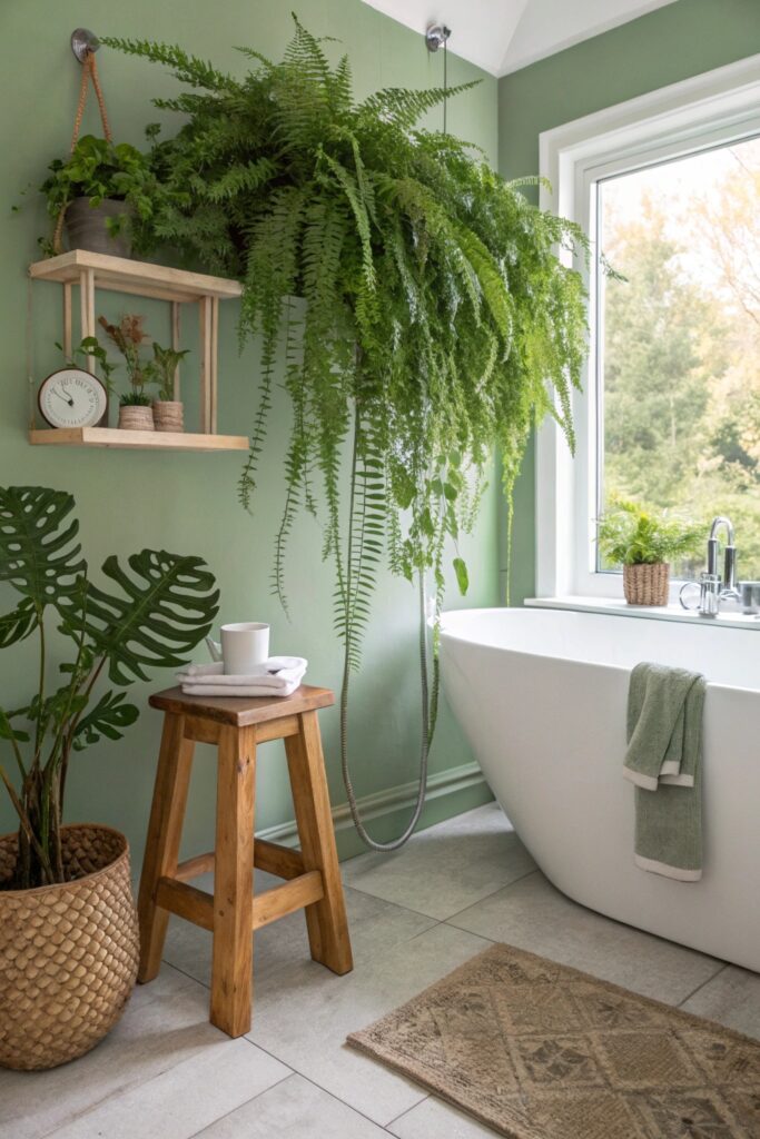 10 Green Bathroom Ideas That Feel Fresh & Relaxing