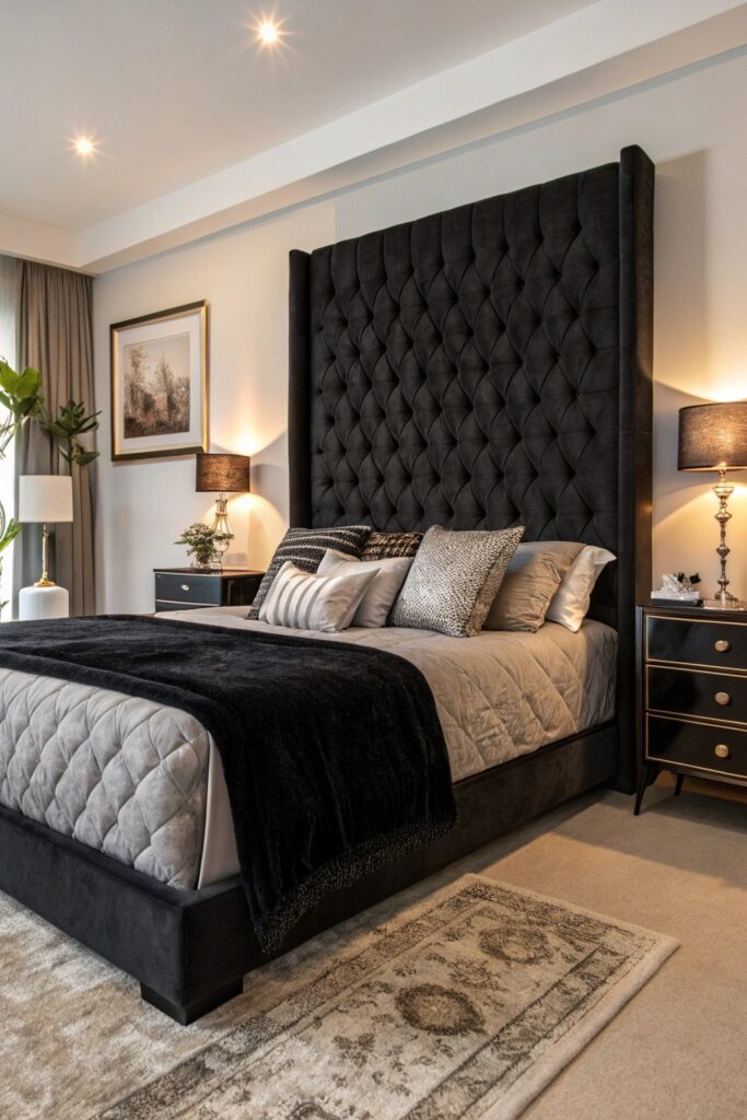 13 Moody Black Bedroom Ideas for a Bold Dark Decor Look