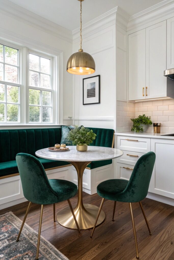 10 Kitchen Banquette Seating Ideas That Save Space