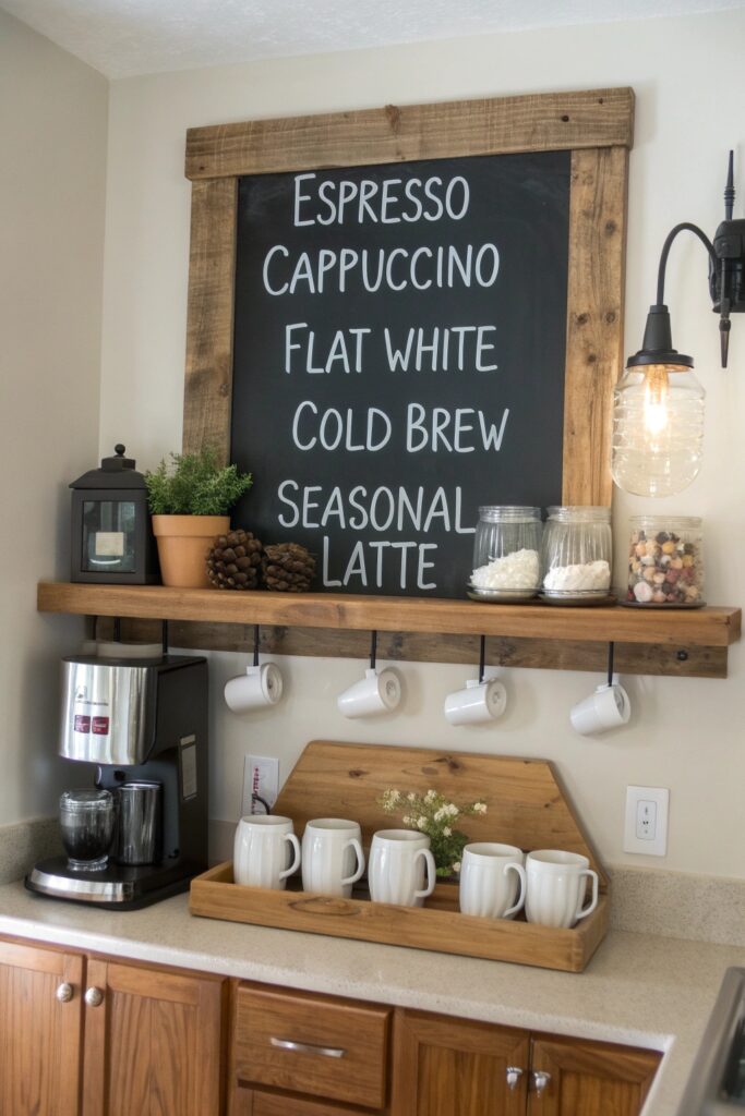 11 Cute Coffee Bar Ideas to Create Your Dream Coffee Station