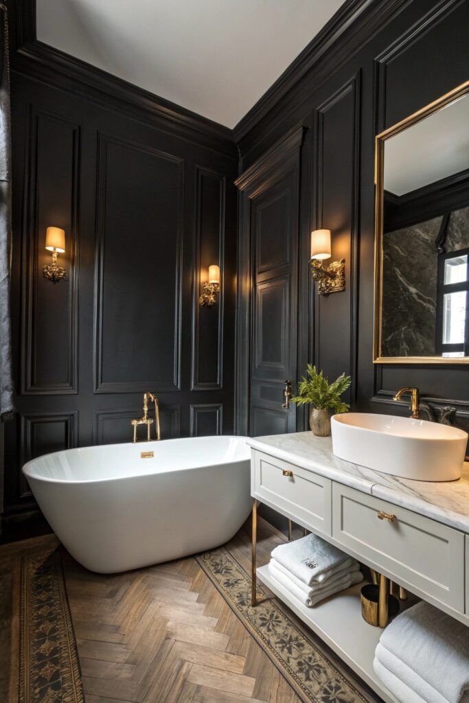 10 Black Bathroom Ideas That Look Bold & Luxurious 10 Black Bathroom Ideas That Look Bold & Luxurious