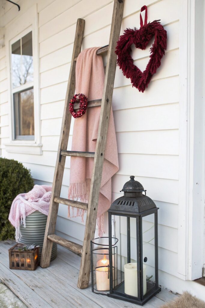 10 Valentine Front Porch Ideas That Feel Warm & Welcoming