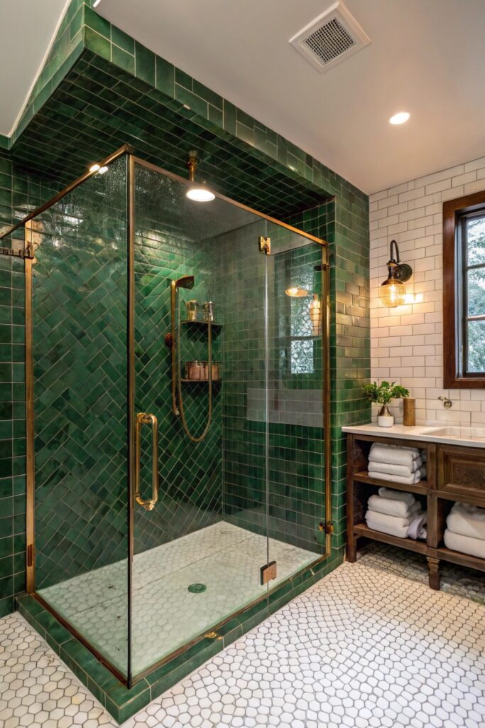 10 Green Bathroom Ideas That Feel Fresh & Relaxing