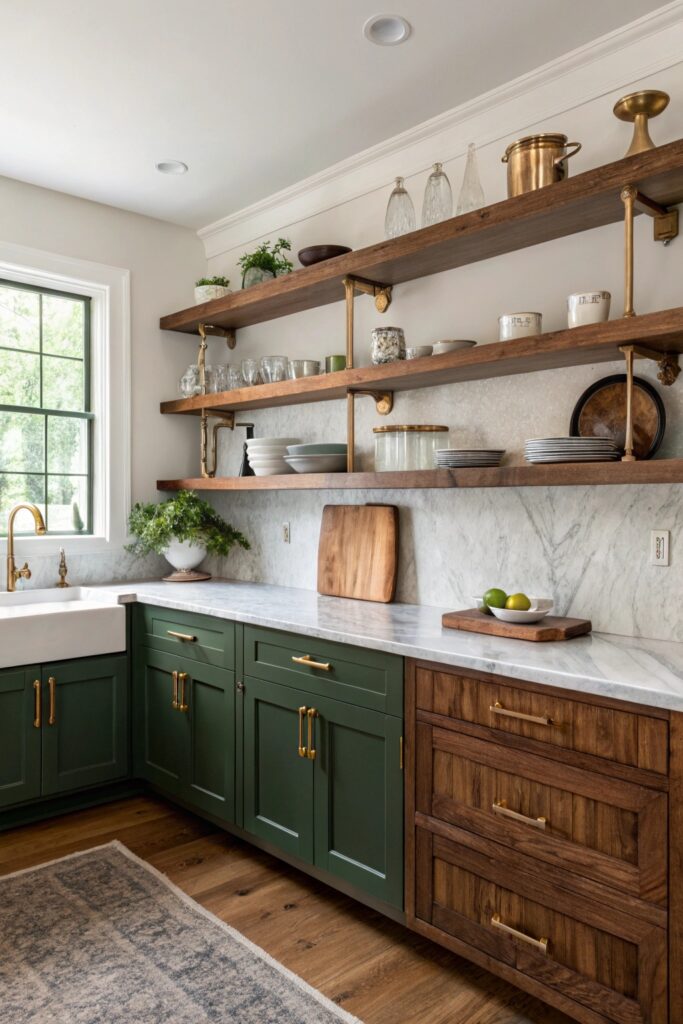12 Green Kitchen Designs That Feel Fresh & Modern