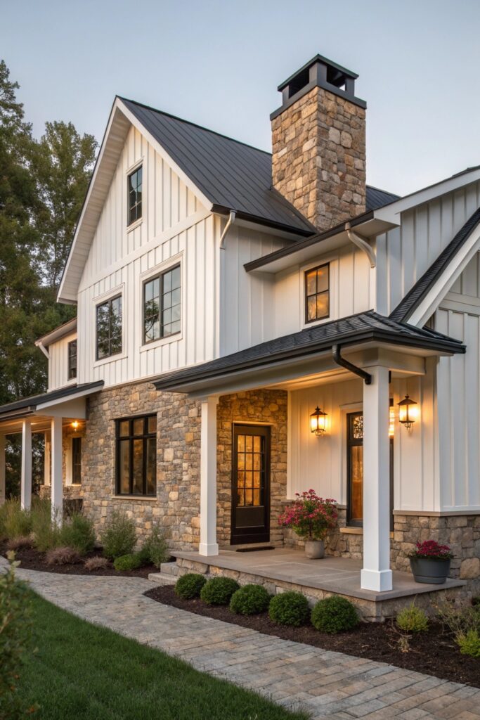 12 Modern Farmhouse Exterior Ideas That Boost Curb Appeal