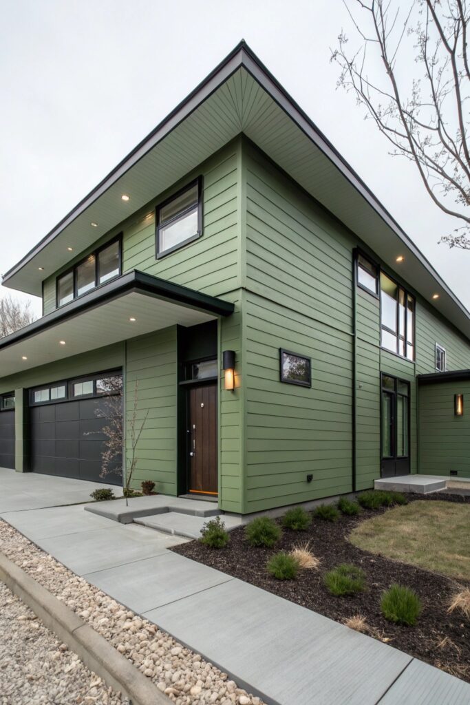 10 Green House Exterior Ideas That Feel Fresh and Modern 10 Green House Exterior Ideas That Feel Fresh and Modern