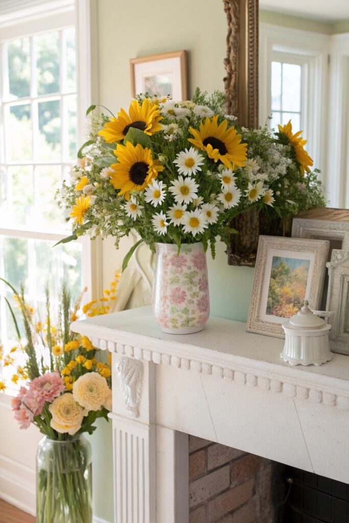10 Summer Mantel Decorating Ideas for a Fresh Seasonal Look 10 Summer Mantel Decorating Ideas for a Fresh Seasonal Look