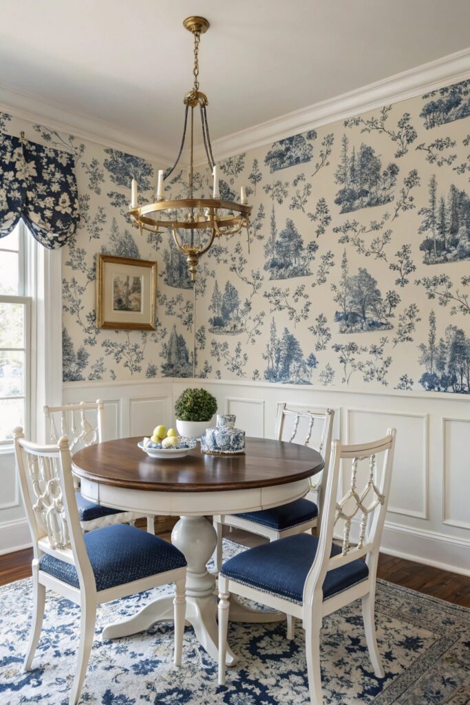 11 Dining Room Wallpaper Ideas That Make a Statement