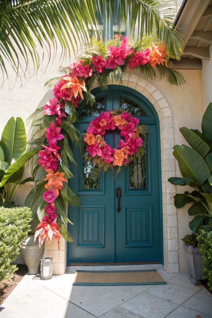 12 Summer Wreath Ideas for a Beautiful Front Door